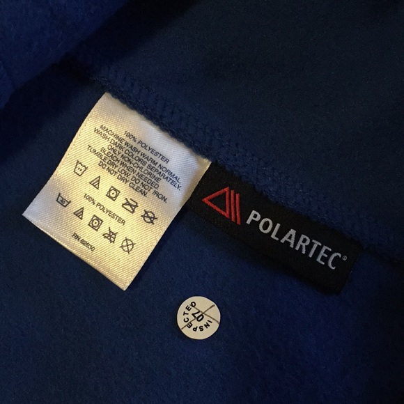 Lands End Fleece Pullover Zip Jacket - Picture 4 of 4